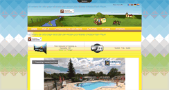 Desktop Screenshot of camping-le-pasquier.com